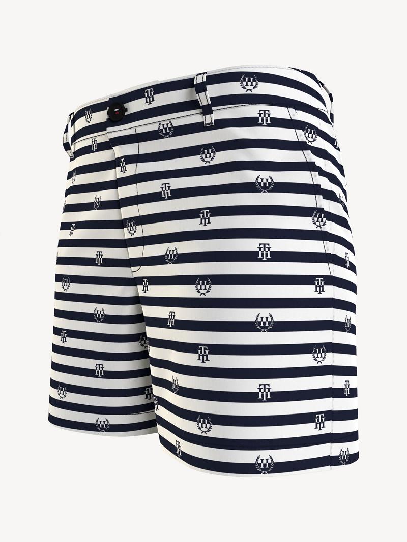 Navy Tommy Hilfiger Crest Stripe 5