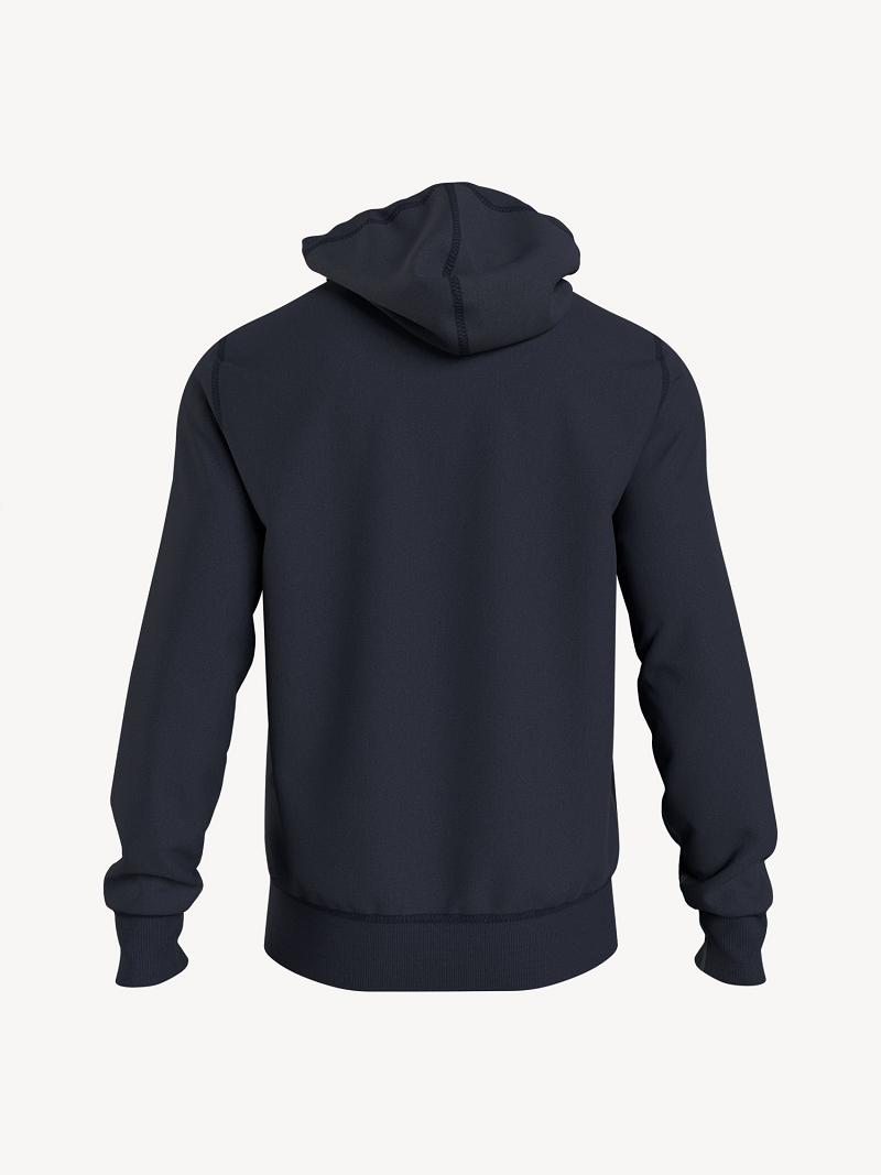 Navy Tommy Hilfiger Essential popover Hoodies | NZ_M31440