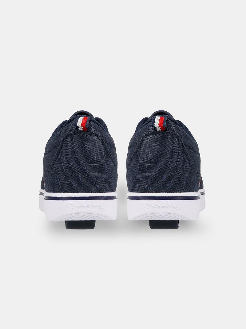 Navy Tommy Hilfiger Heelys® Icon Stripe Sneakers | NZ_B2237