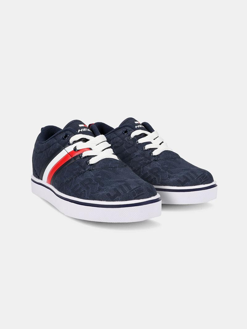 Navy Tommy Hilfiger Heelys® Icon Stripe Sneakers | NZ_B2237