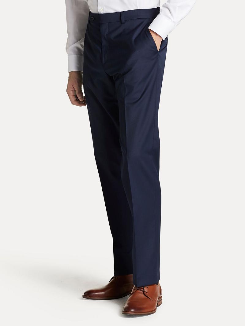 Navy Tommy Hilfiger Regular fit in twill Suits | NZ_M31182