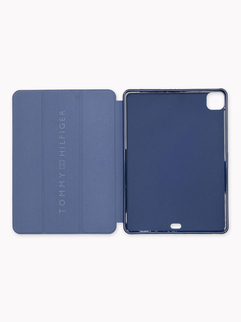 Navy Tommy Hilfiger Solid Navy iPad Case Technology | NZ_W21694