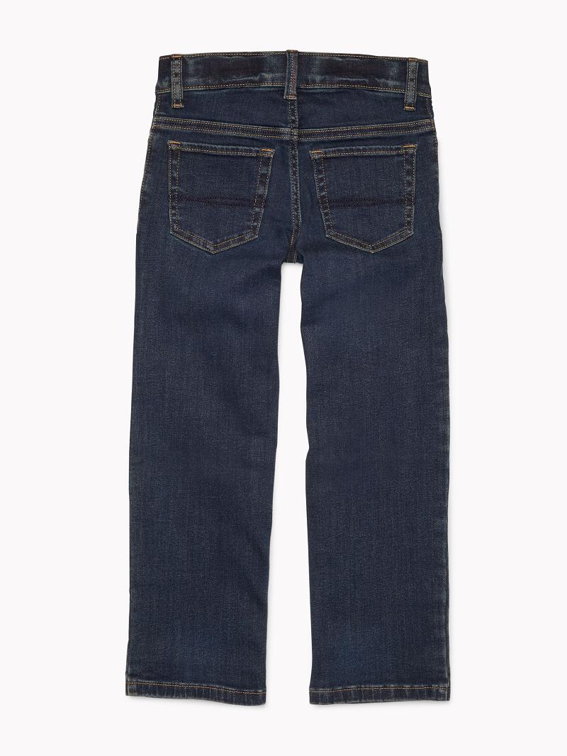 Navy Tommy Hilfiger Straight Jeans | NZ_B2050