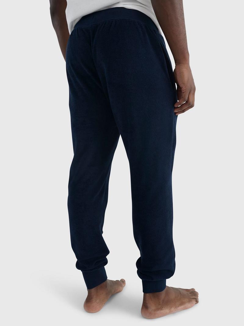 Navy Tommy Hilfiger Terry lounge Jogger | NZ_M31354