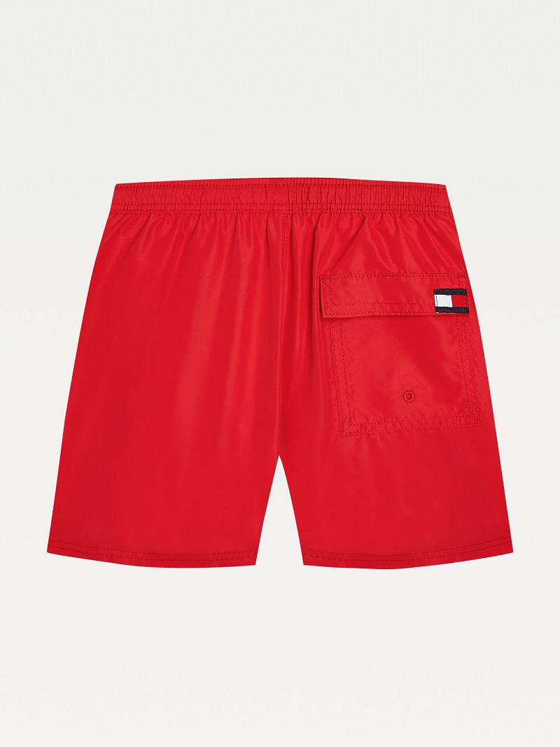 Orange Tommy Hilfiger Solid Trunk Swimwear | NZ_B2153