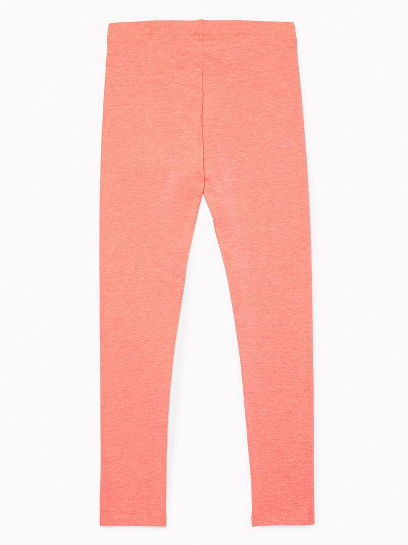 Pink Tommy Hilfiger Solid Leggings | NZ_G1145