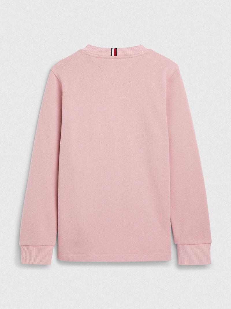 Pink Tommy Hilfiger Varsity Sweatshirts | NZ_B2141