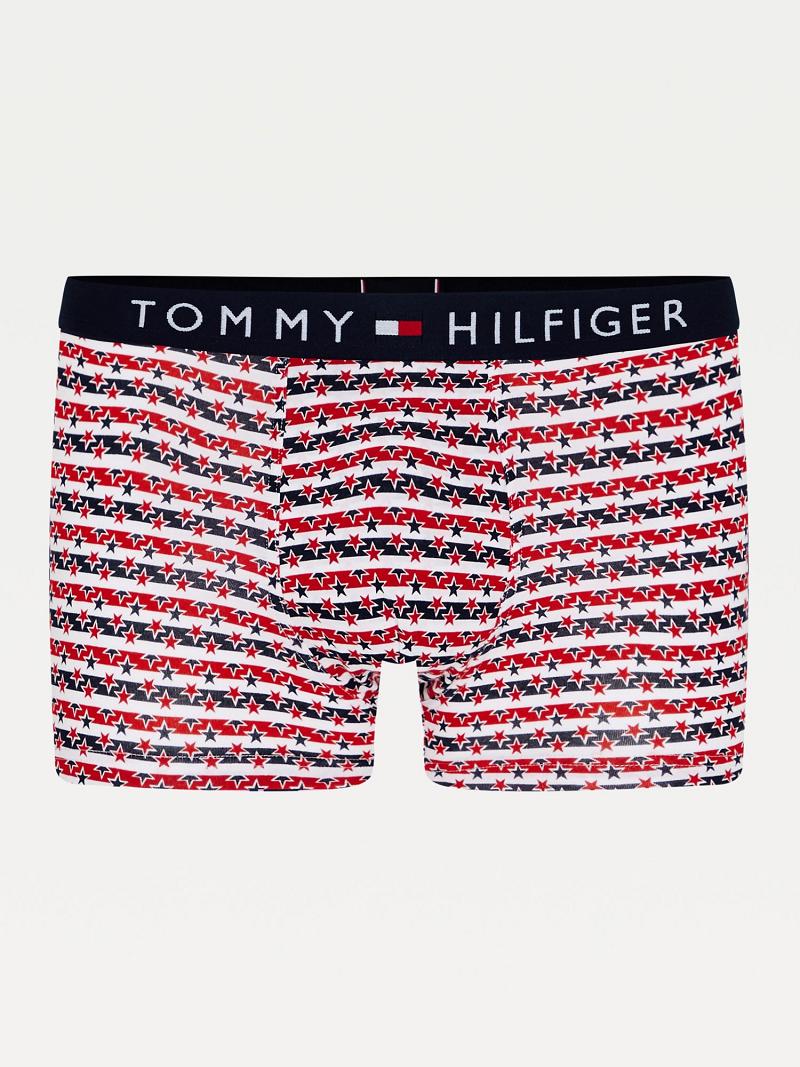 Red / Blue Tommy Hilfiger Tommy original cotton trunk Trunks | NZ_M31533