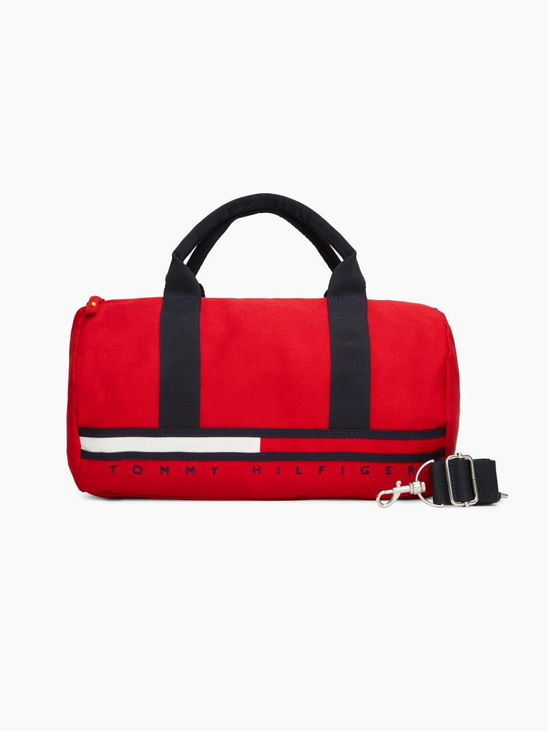 Red Tommy Hilfiger Duffle Bags | NZ_G1339