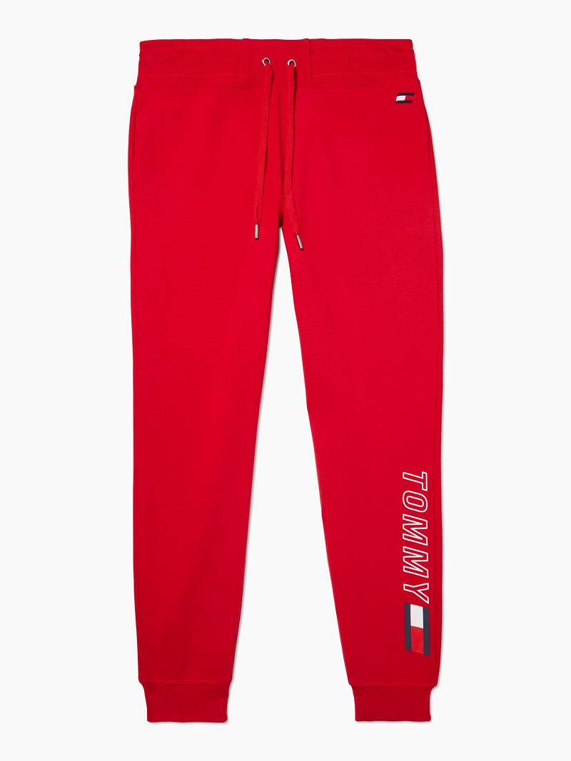 Red Tommy Hilfiger Essential Graphic Logo Jogger | NZ_W21214