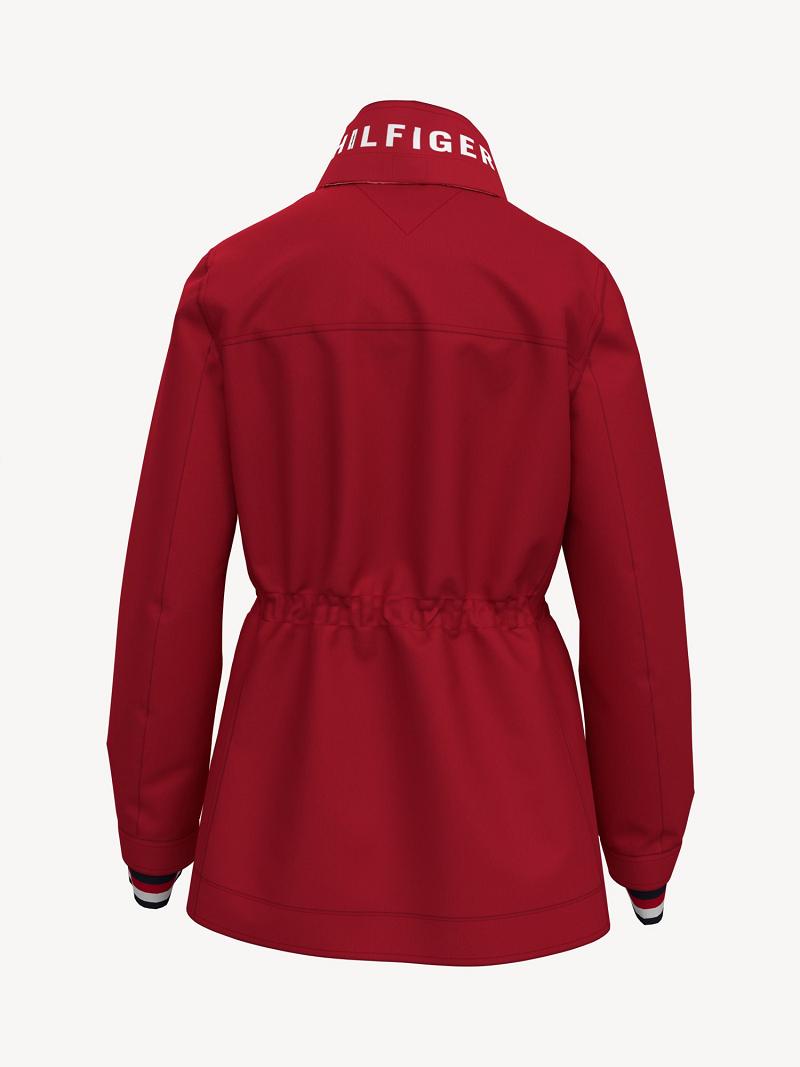 Red Tommy Hilfiger Essential Yacht Jackets | NZ_W21177