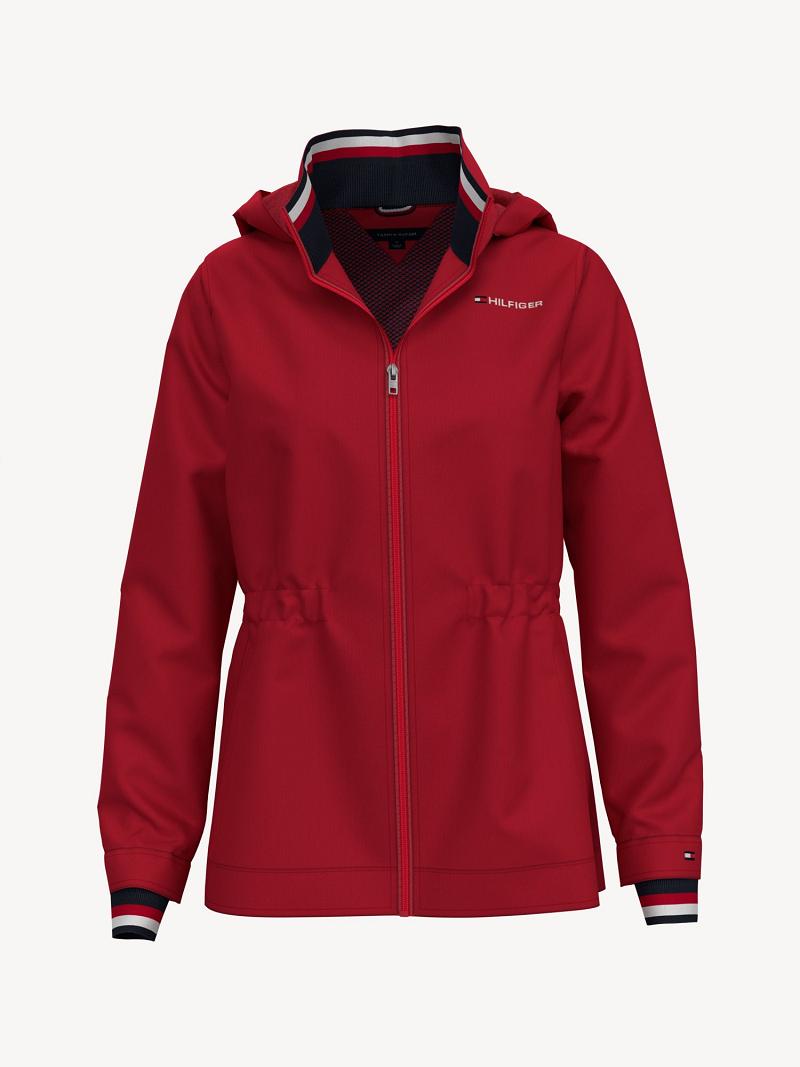 Red Tommy Hilfiger Essential Yacht Jackets | NZ_W21177