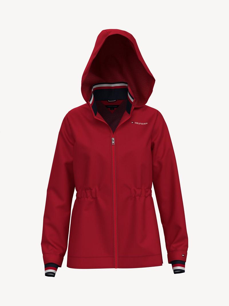 Red Tommy Hilfiger Essential Yacht Jackets | NZ_W21177