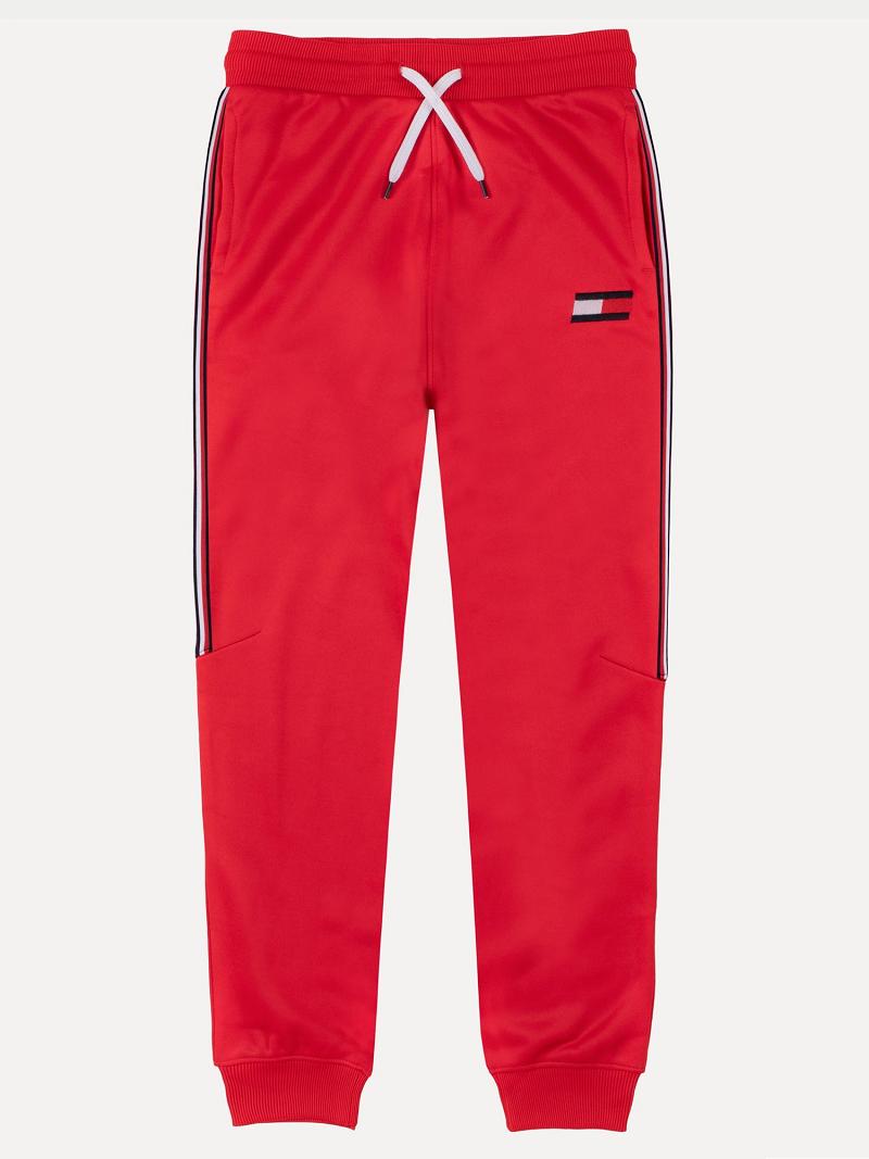 Red Tommy Hilfiger Little Flag Jogger | NZ_B2053