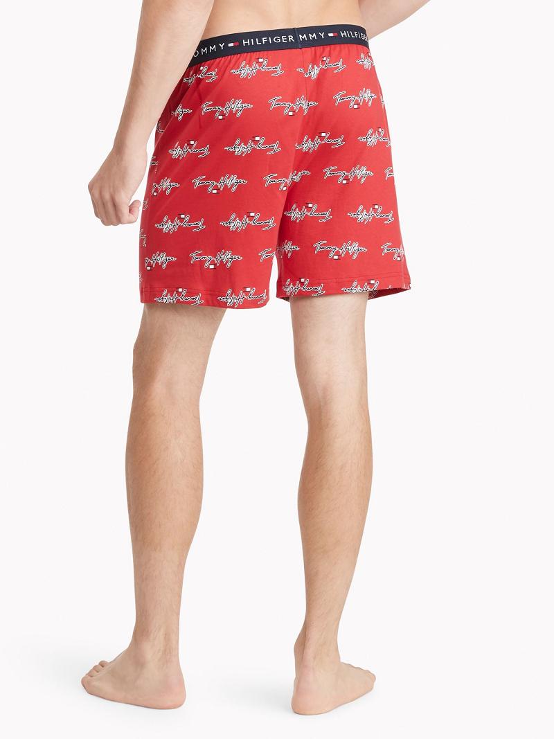 Red Tommy Hilfiger Signature knit boxer Boxers | NZ_M31563