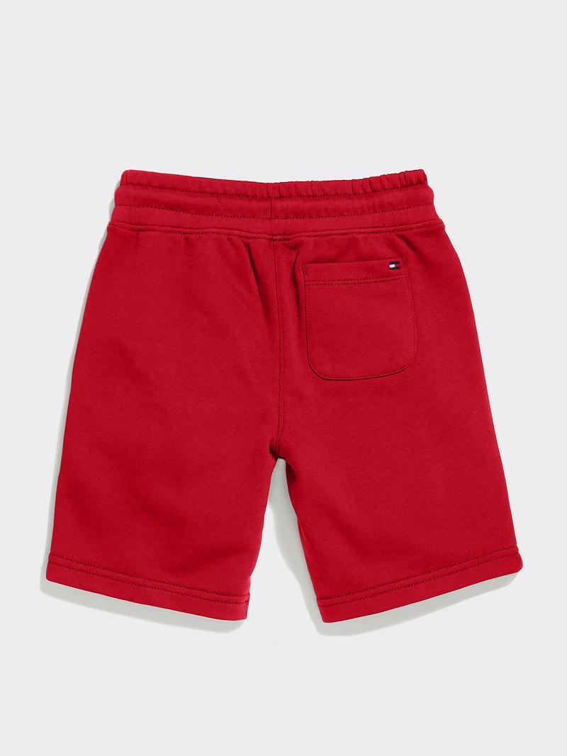 Red Tommy Hilfiger Sweatshort Shorts | NZ_B2105