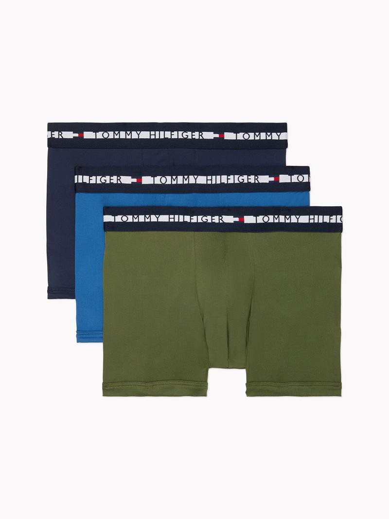 Red Tommy Hilfiger Th comfort + trunk 3pk Trunks | NZ_M31531