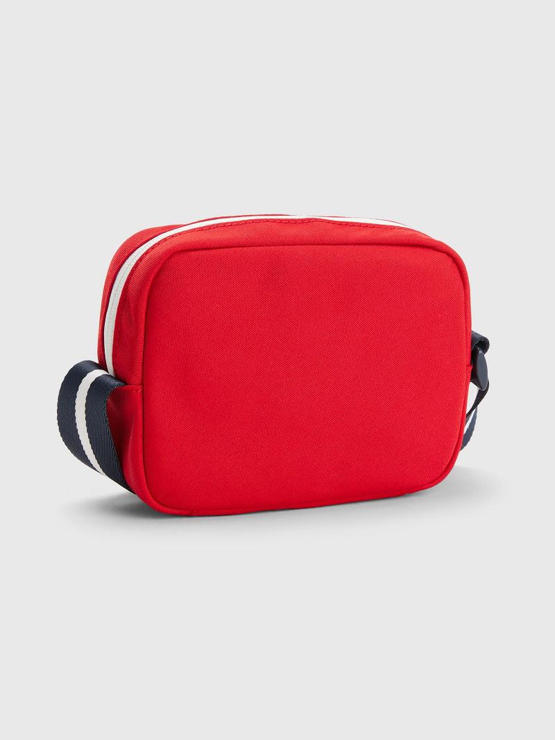 Red Tommy Hilfiger Tommy NYC Camera Bags | NZ_B2272