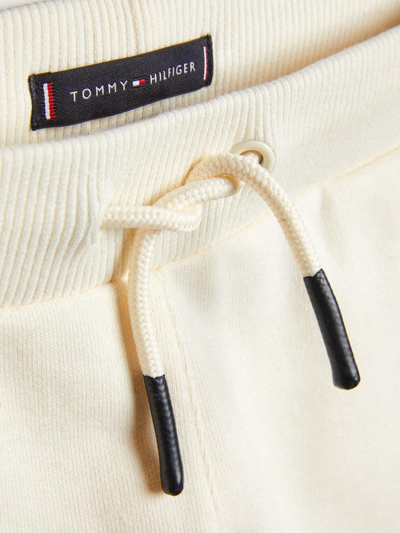 White Tommy Hilfiger Natural-Dye Shorts | NZ_B2102