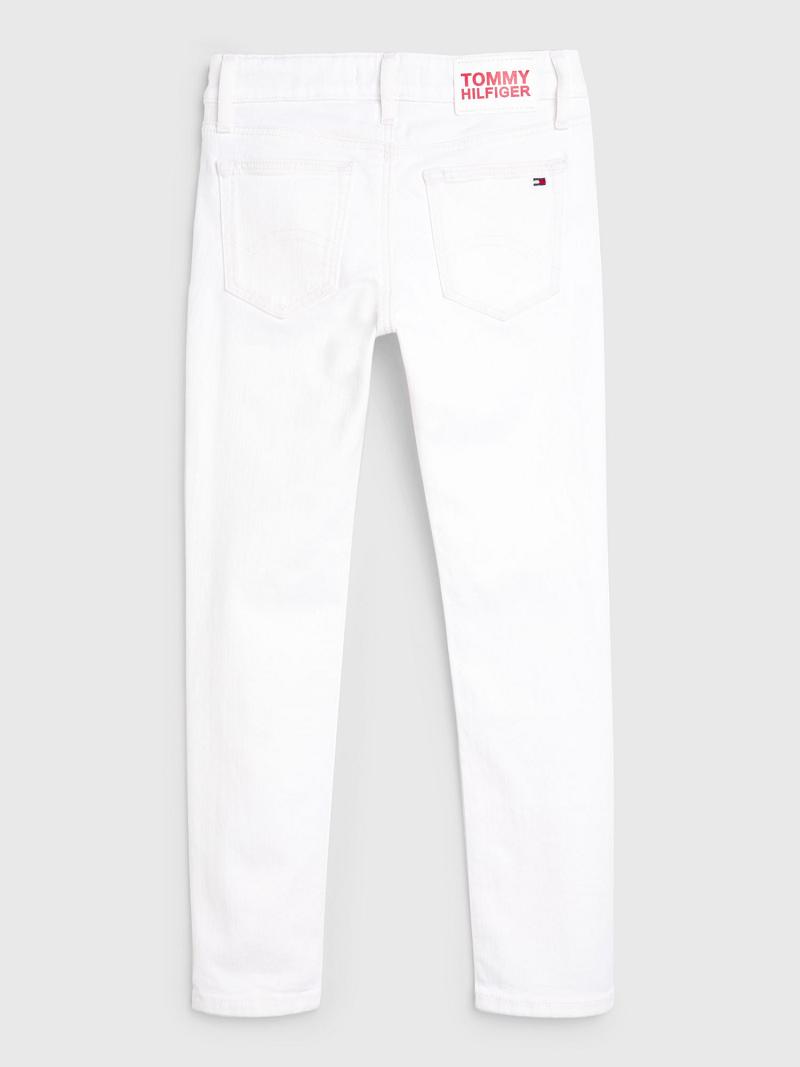 White Tommy Hilfiger Skinny Jeans | NZ_G1130