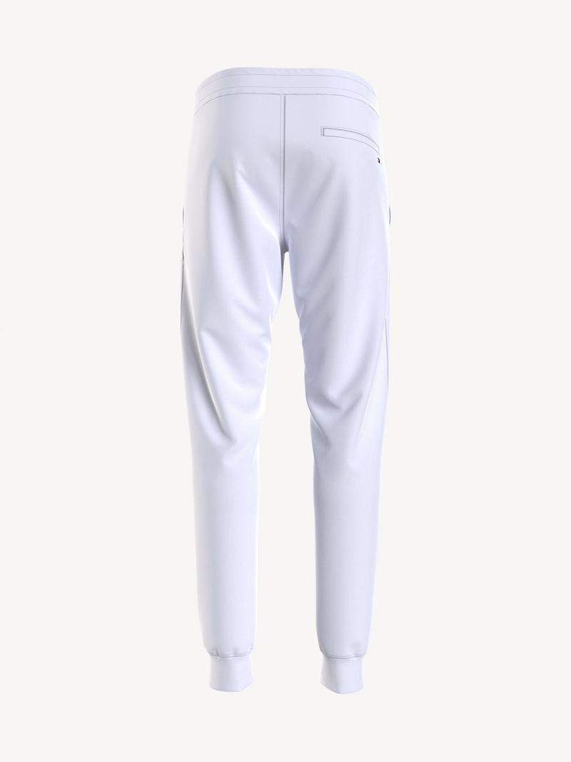 White Tommy Hilfiger Tommy Sweatpants | NZ_M31151