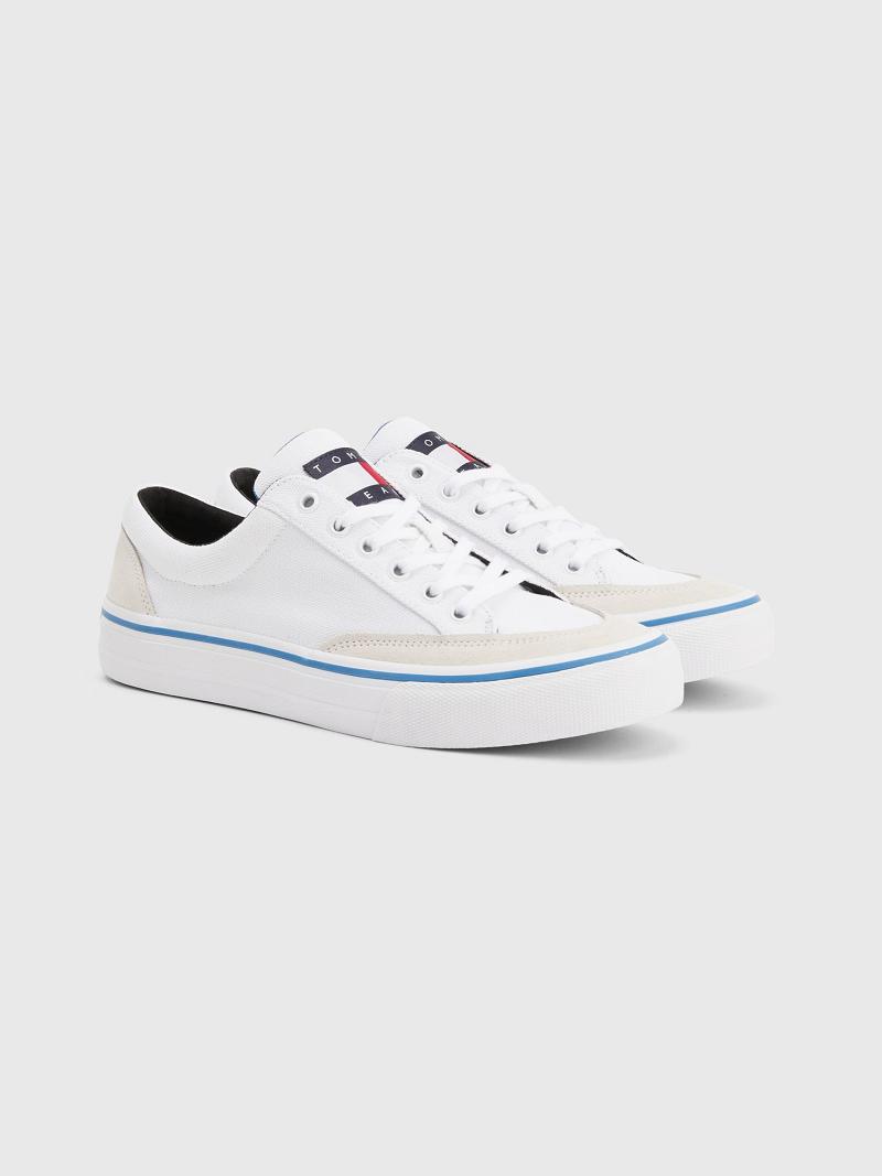 White Tommy Hilfiger Tommys low cut skater Sneakers | NZ_M31637