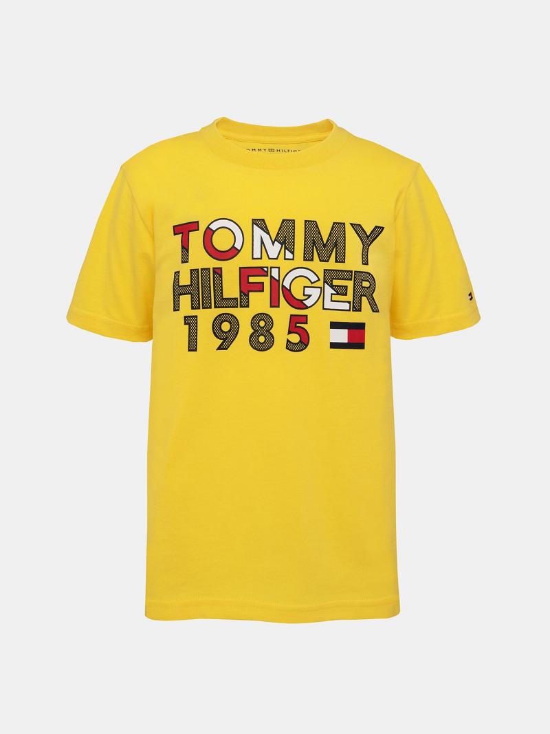 Yellow Tommy Hilfiger Little 1985 T Shirts | NZ_B2178