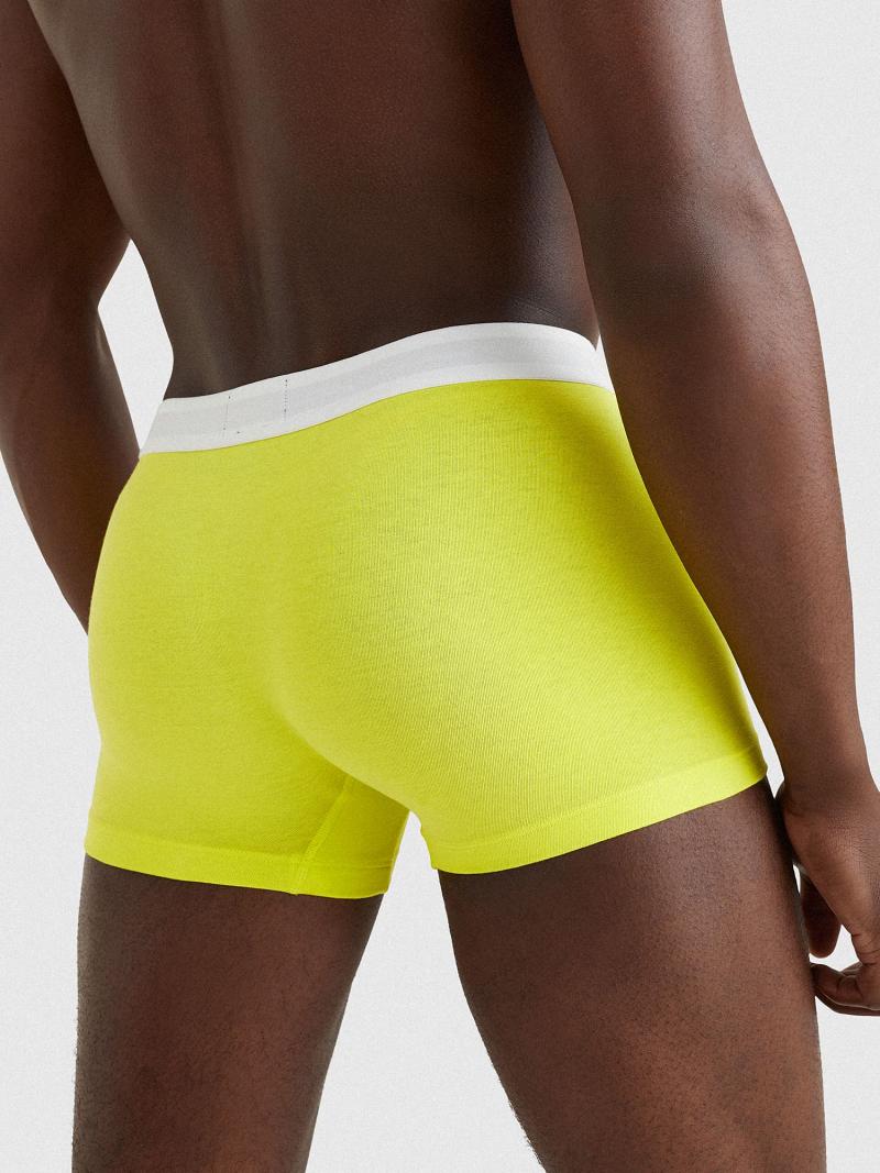 Yellow Tommy Hilfiger Organic cotton flag trunk Trunks | NZ_M31521