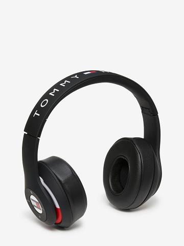 Black / Grey Tommy Hilfiger TH Wireless Headphones Technology | NZ_M31797