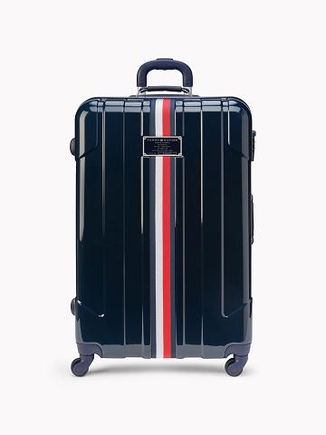 Blue Tommy Hilfiger 28" Spinner Suitcases | NZ_M31765