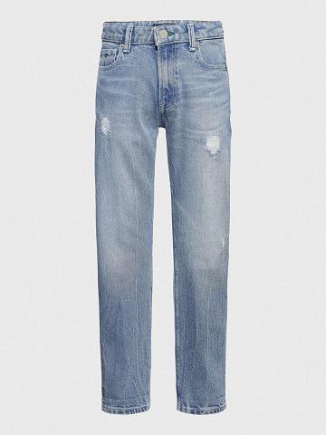 Blue Tommy Hilfiger Straight Jeans | NZ_B2049