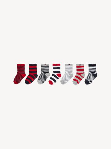 Multicolor Tommy Hilfiger Babies' 7PK Socks | NZ_B2287