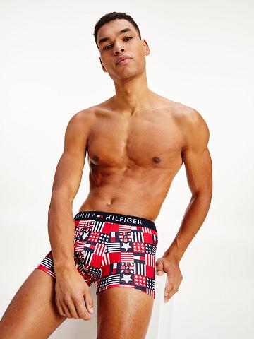 Navy / Red Tommy Hilfiger Tommy original cotton trunk Trunks | NZ_M31534