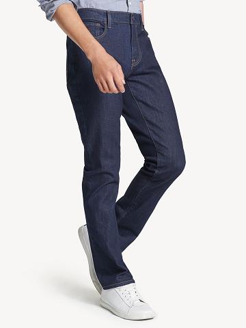 Navy Tommy Hilfiger Straight fit essential clean rinse Jeans | NZ_M31390