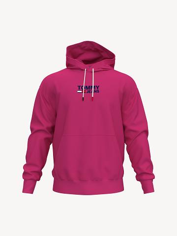 Red Tommy Hilfiger Classic tommys Hoodies | NZ_M31436